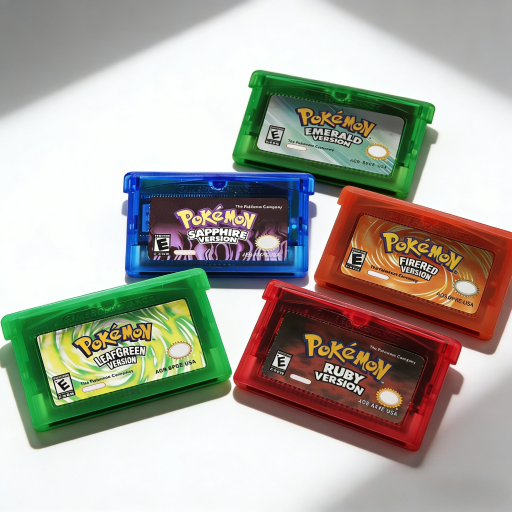 Retro Game Card - Pokemon 32 Bit Video Game Cartridge