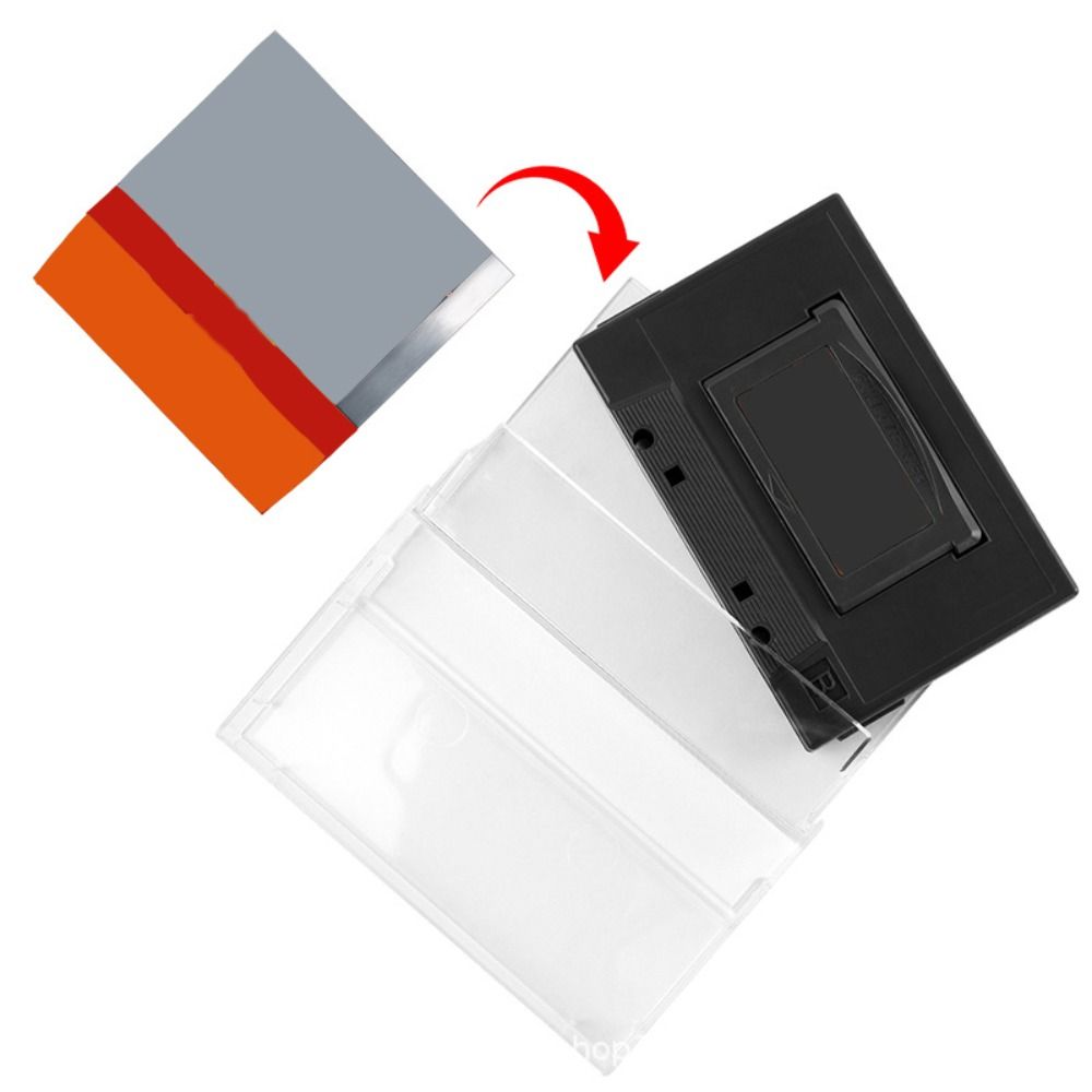Retro Game Card - Clear Game Cassette Storage Box Display