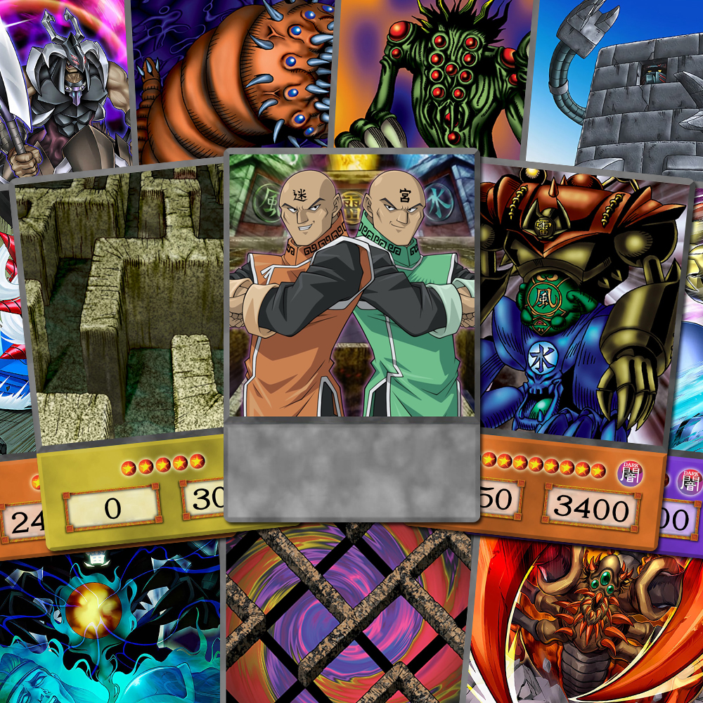 Retro Game Card - 50pcs/set Paradox Brothers Labyrinth Themed Cards