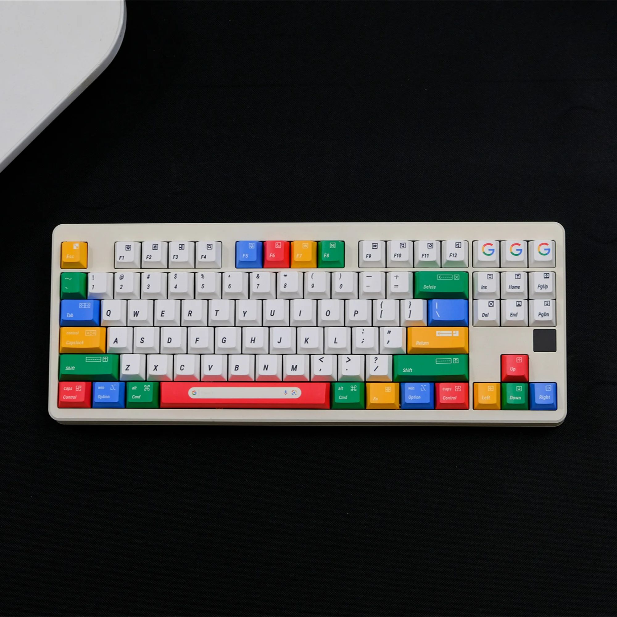 Retro Gaming Keycaps - Google Keycaps 151 Keys PBT Material