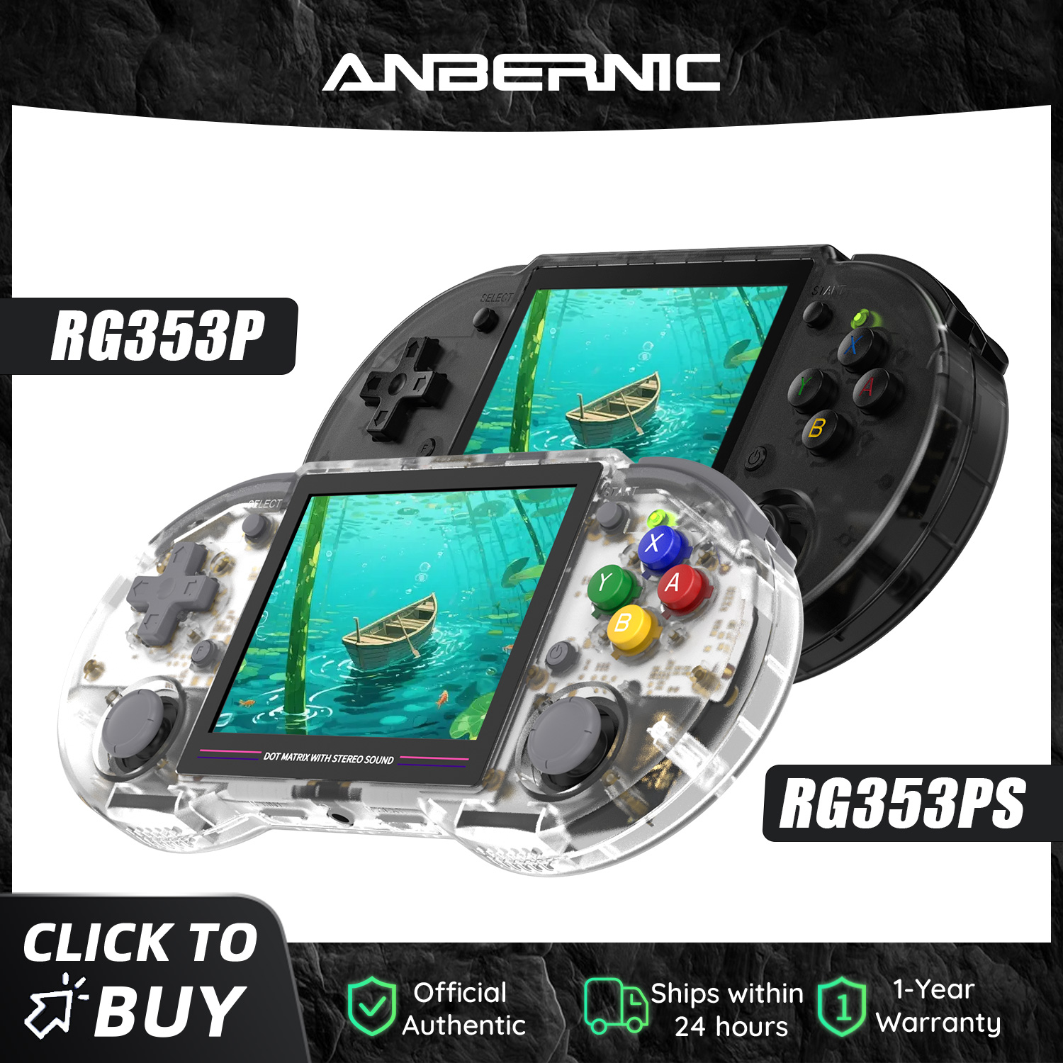 Retro Gaming Qss - Anbernic RG353P RG353PS 64 Bit Retro