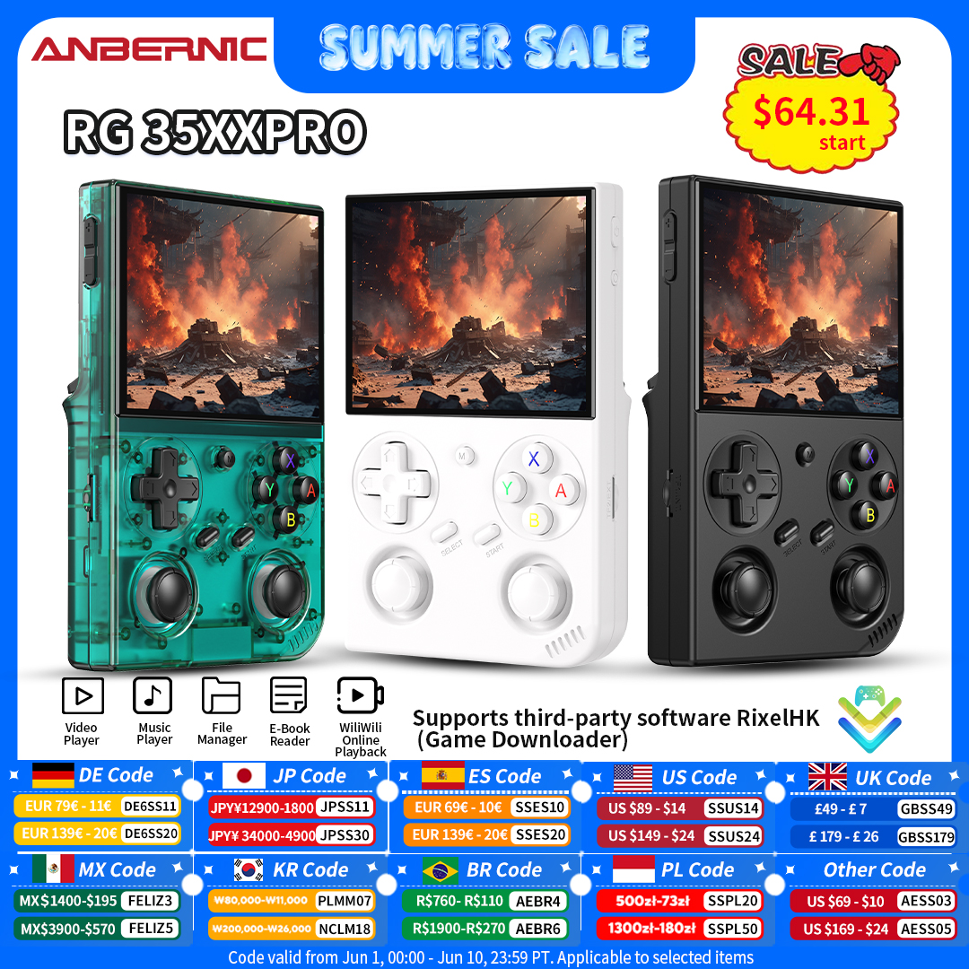 Retro Gaming Device - Anbernic RG 35XXPro Retro Handheld Game