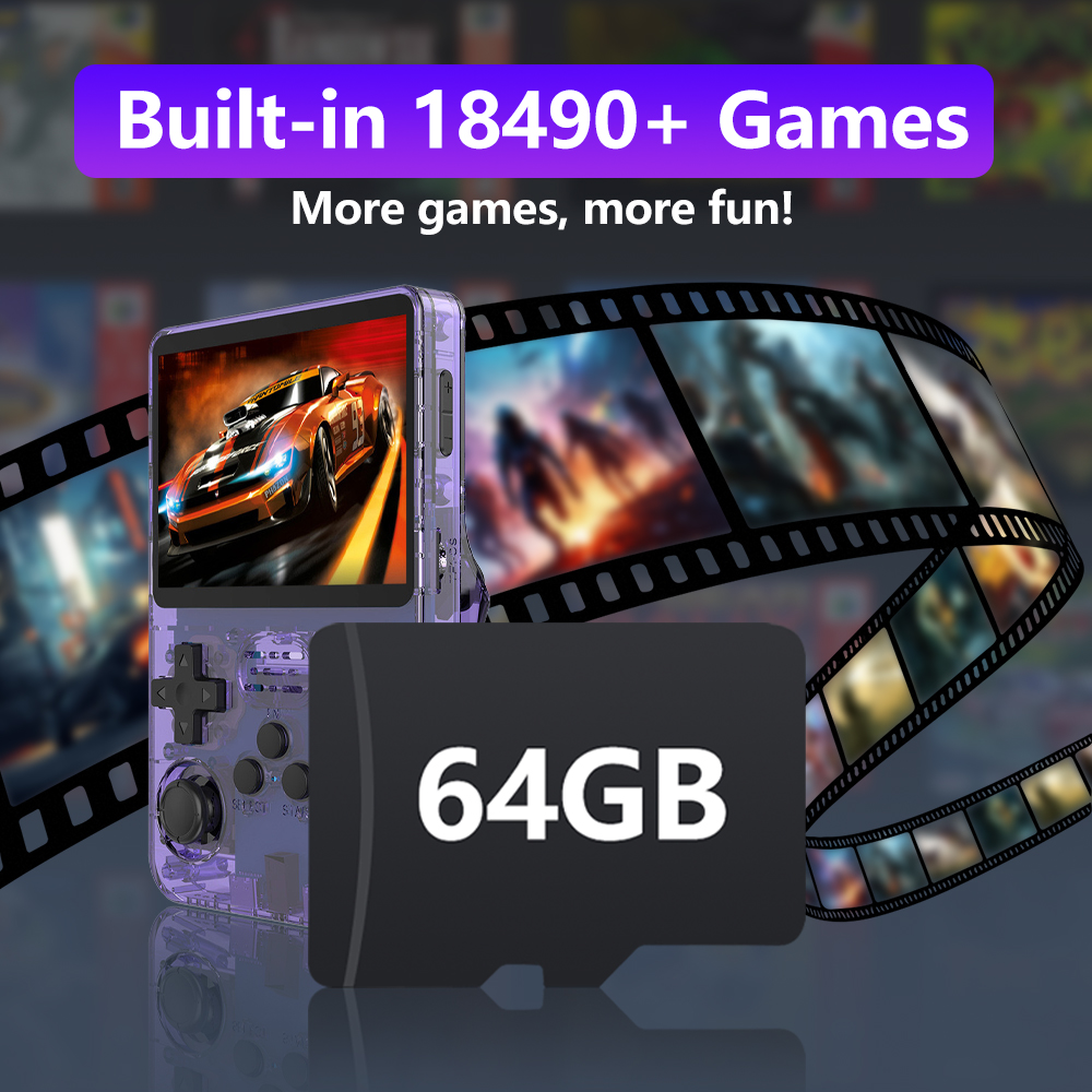 64GB Game Card for R36S Retro  - Retro Gaming N64 reseña y precio