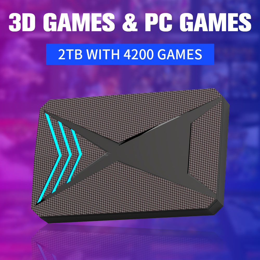 Launchbox 2TB Game Hard Drive  - Retro Gaming Hard Drive reseña y precio