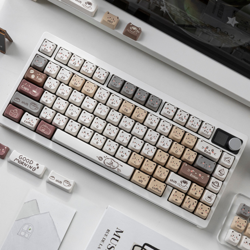 PBT Keycaps 129 Keys Cute Keyc - Retro Gaming Keycaps reseña y precio
