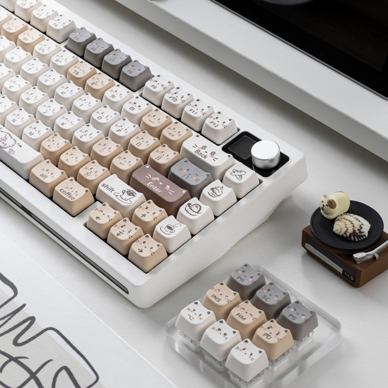 PBT Keycaps 129 Keys Cute Keyc - Retro Gaming Keycaps reseña y precio