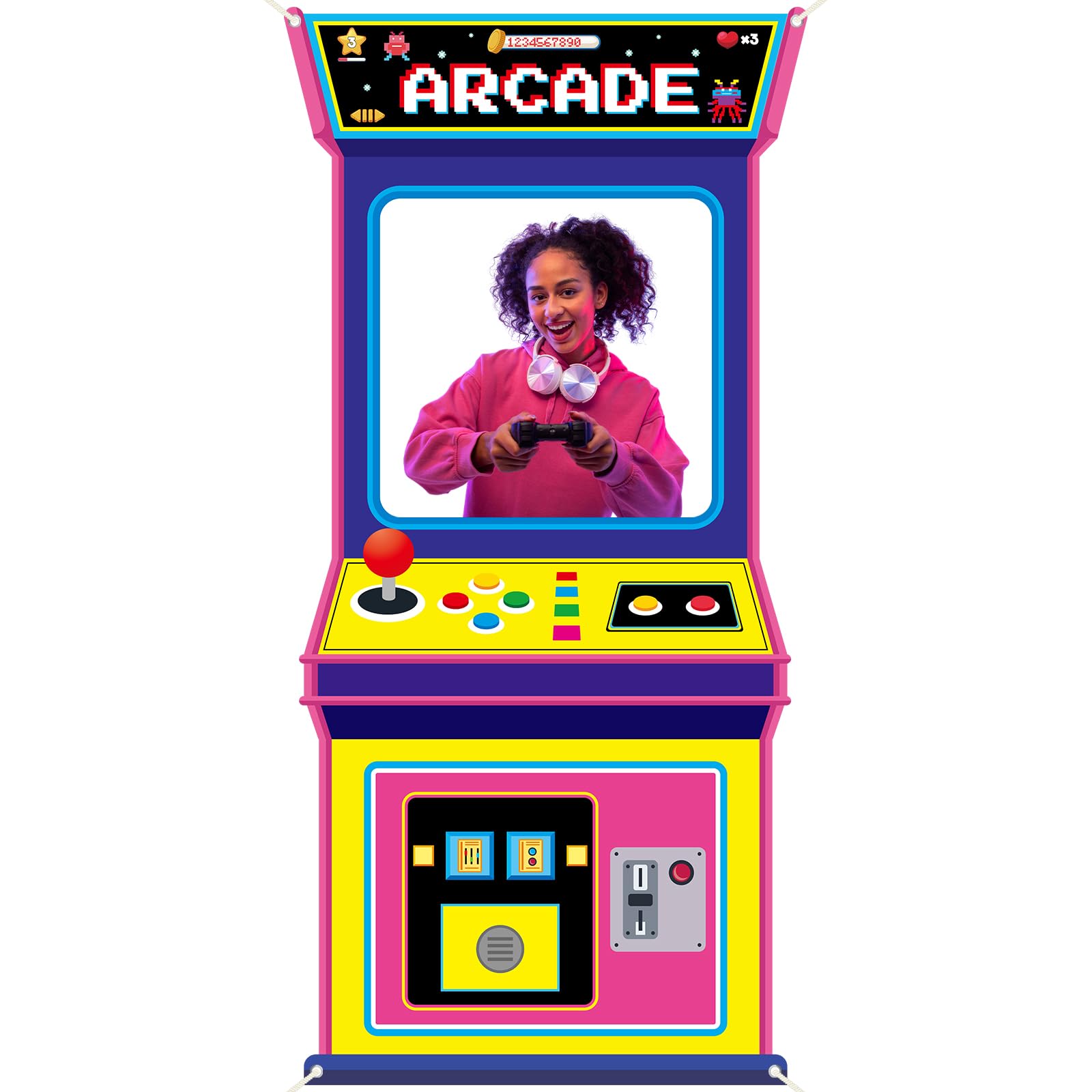 Retro Video Gaming Fabric Arca - Retro Gaming Event reseña y precio
