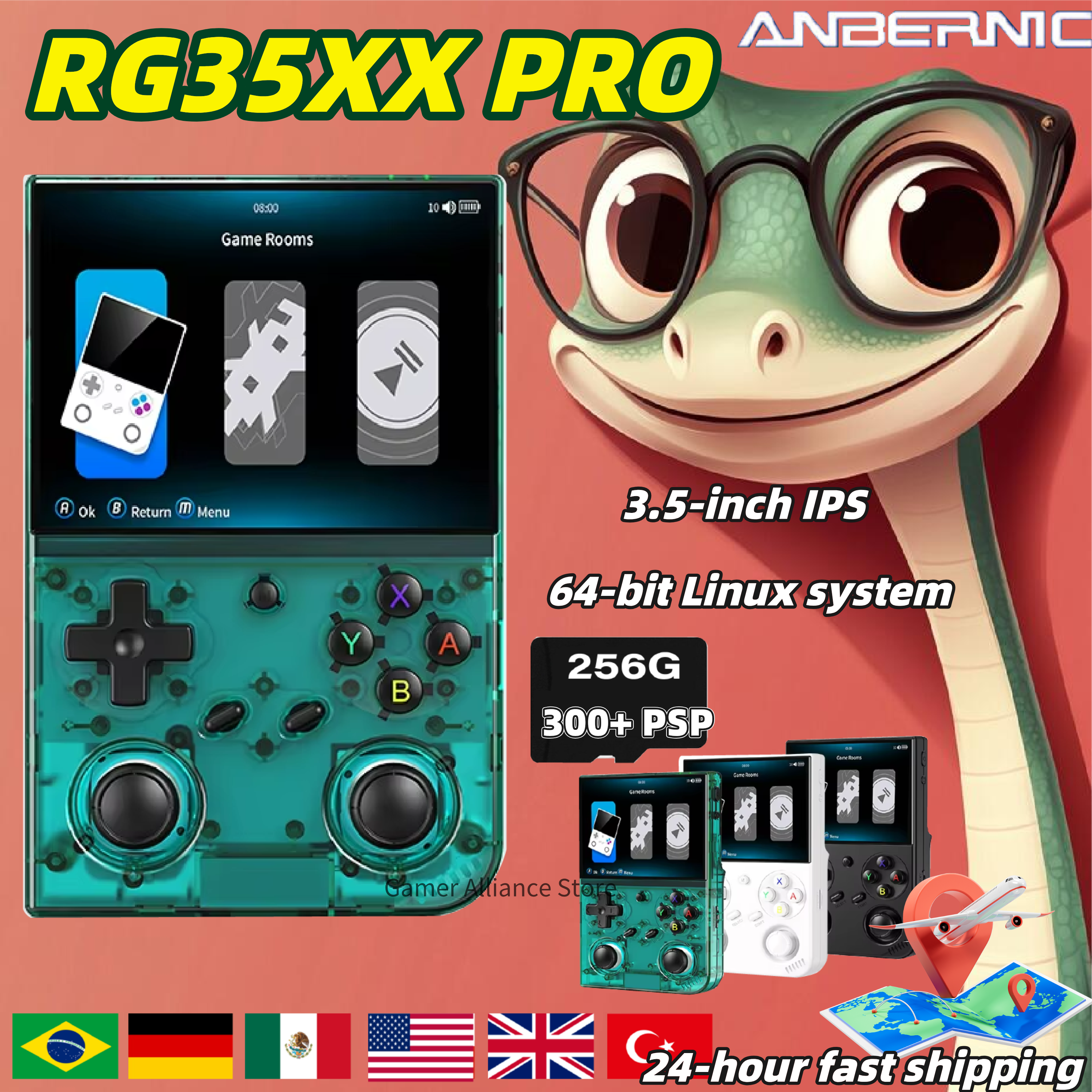 Anbernic RG 35XXPro RG35XX Pro - Retro Gaming Qss reseña y precio