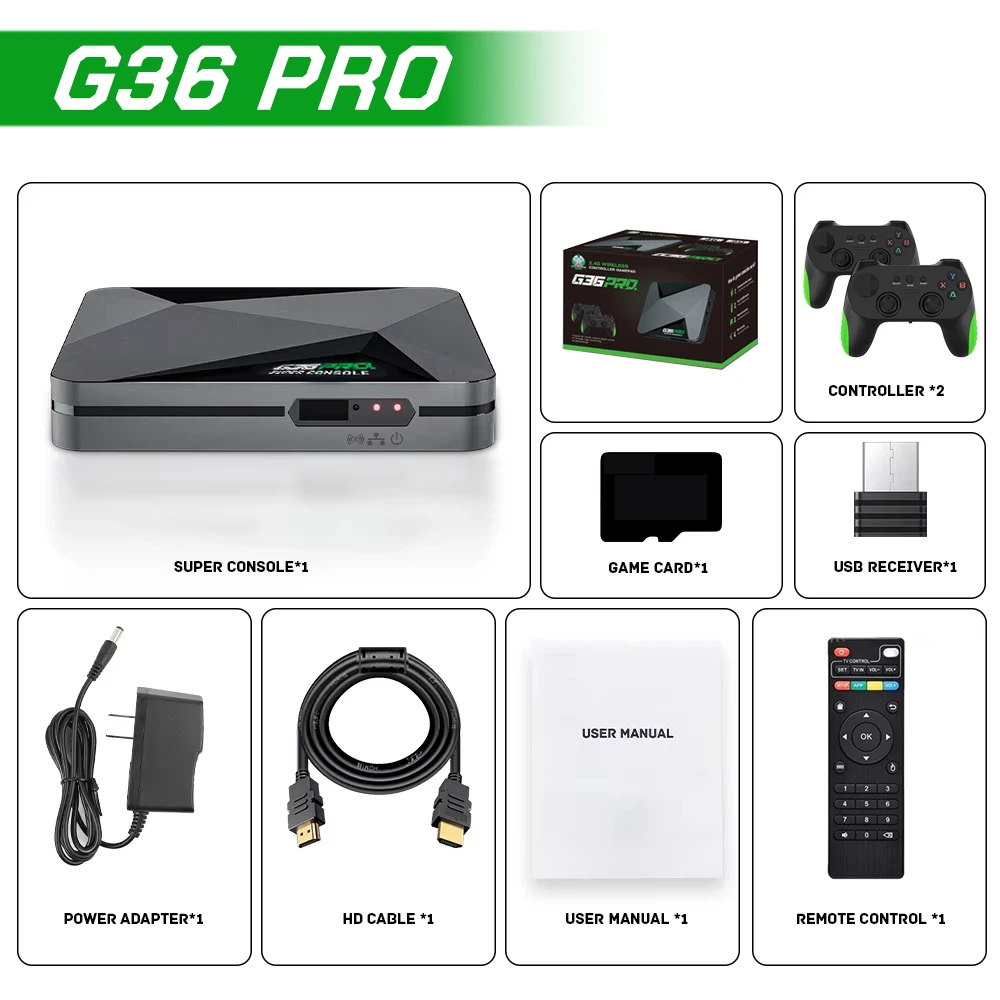 Super Console G36 Pro Retro Vi - Retro Gaming Device reseña y precio