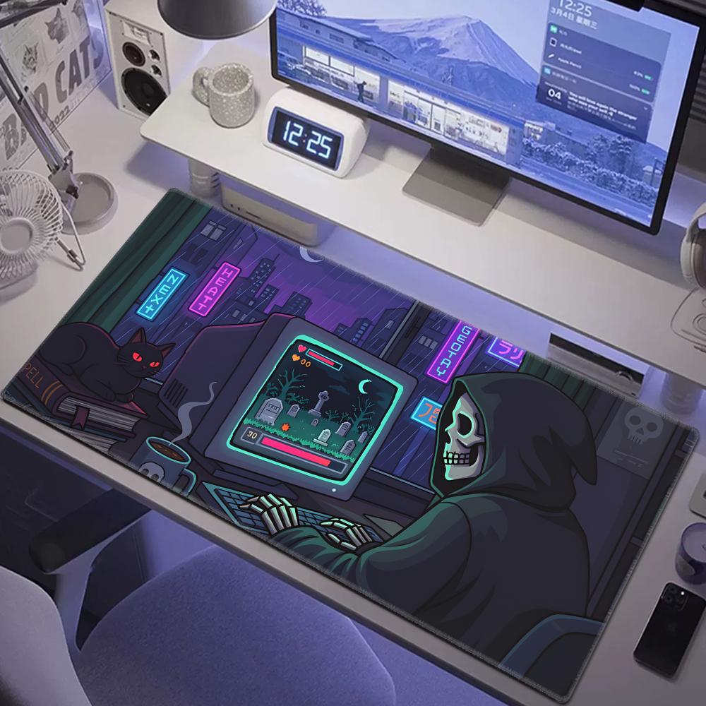 HYBXAXC Cozy Gamer DeskMat, Sp - Retro Gaming Vibe reseña y precio