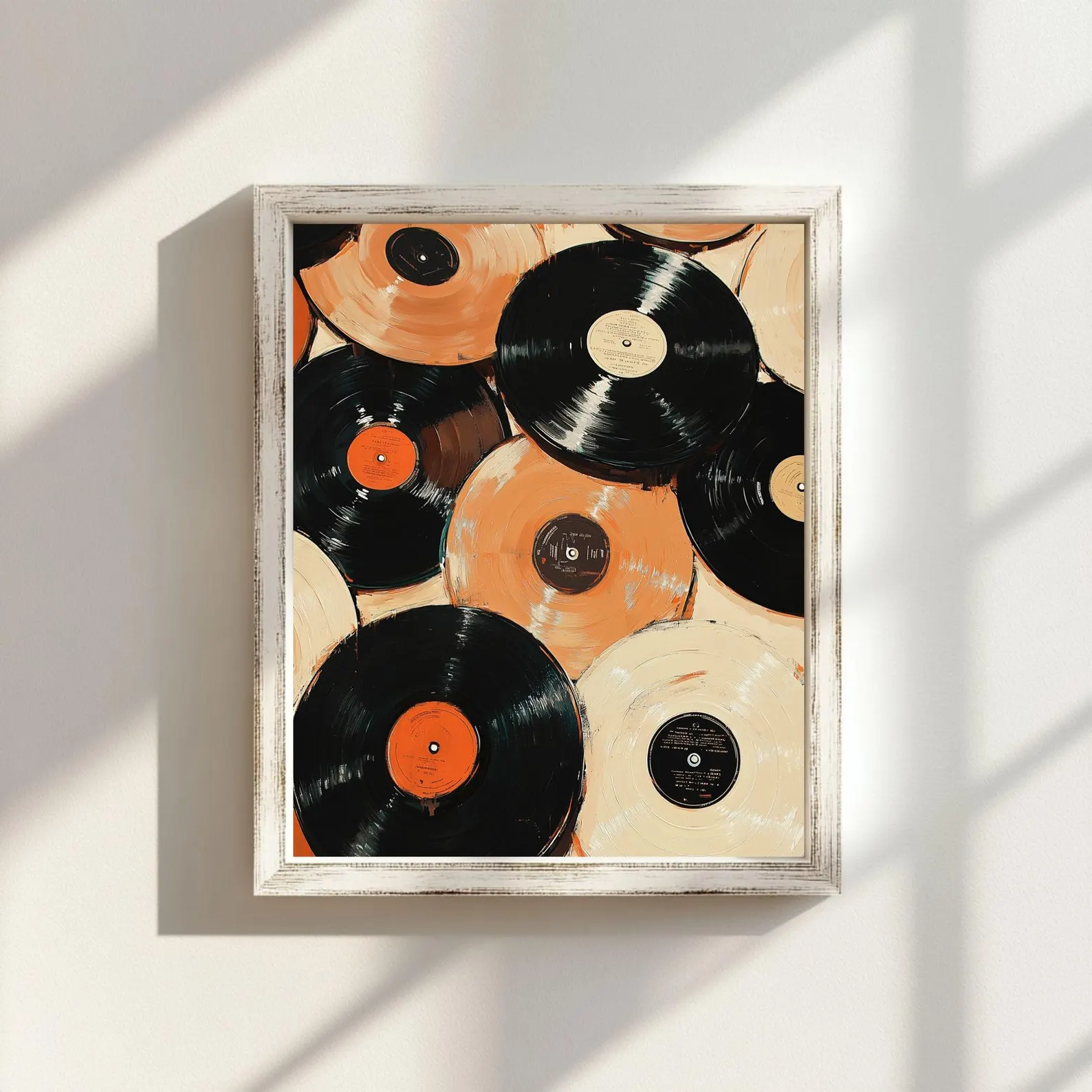 Vintage Record Eclectic Wall A - Retro Gaming Pictures reseña y precio