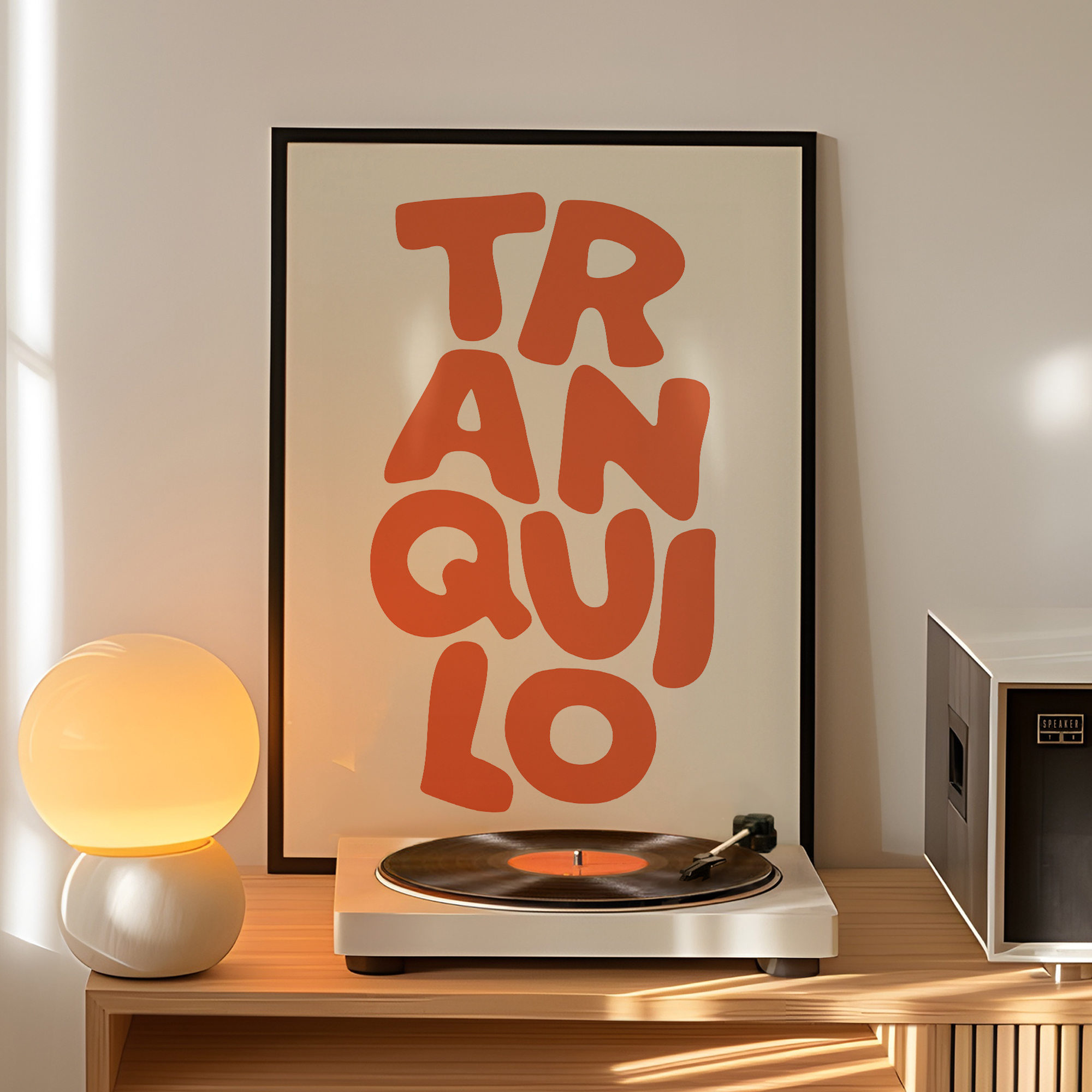 Boho Tranquilo Orange Cream Re - Retro Gaming Pictures reseña y precio