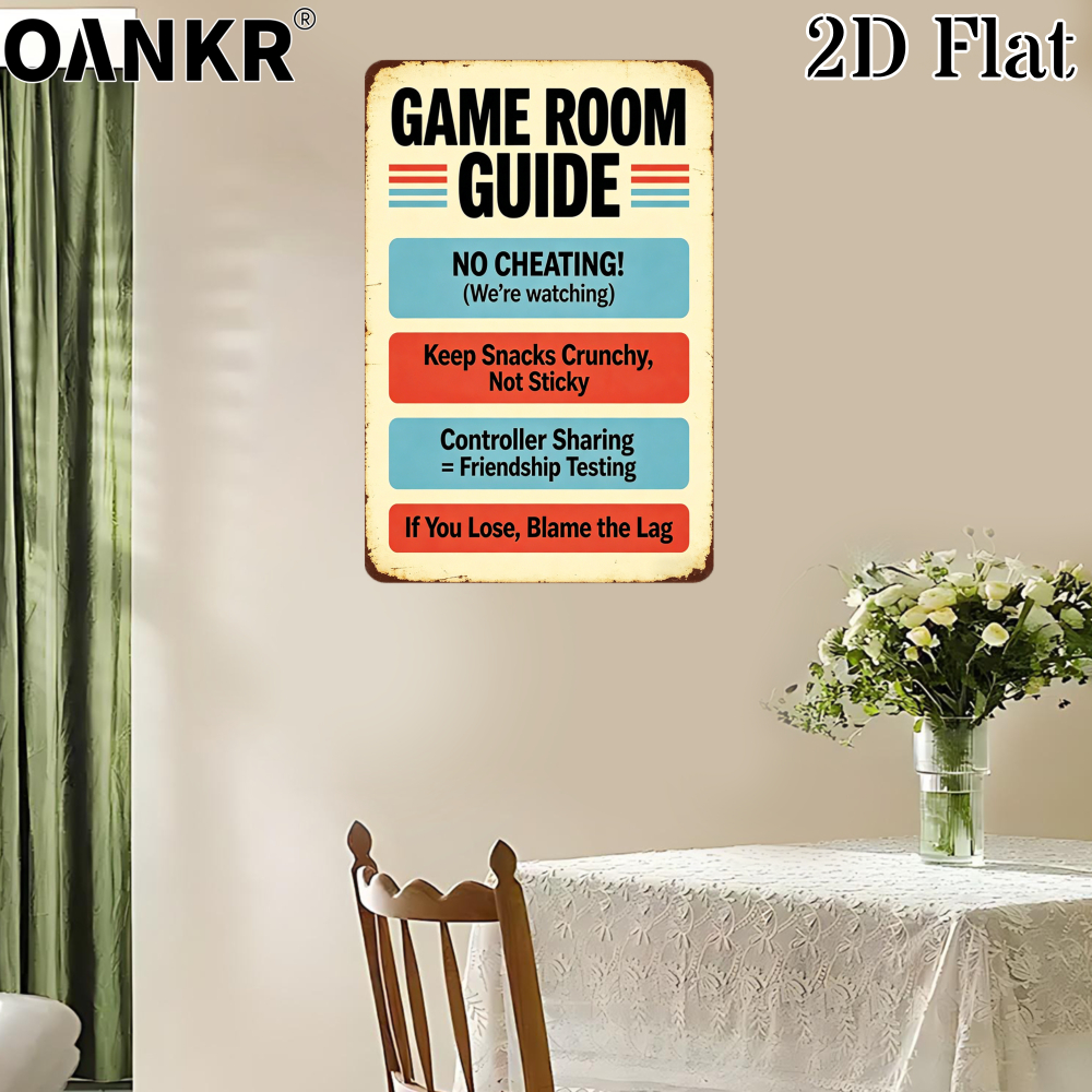 Retro Game Room Guide Rules Po - Retro Gaming Guide reseña y precio