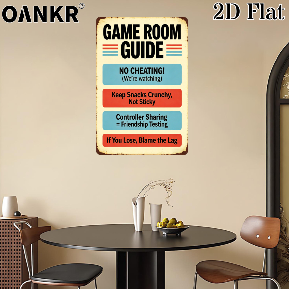 Retro Game Room Guide Rules Po - Retro Gaming Guide reseña y precio