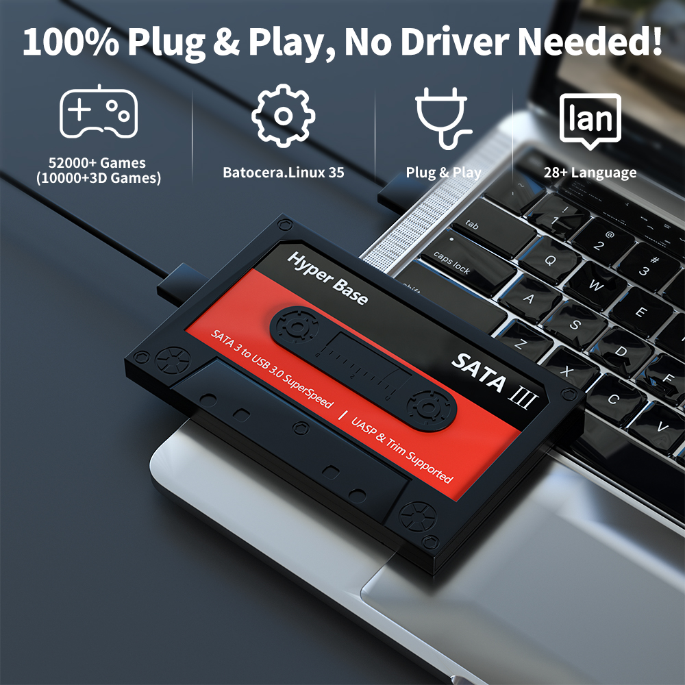 JMachen 500G/2TB Gaming Hard D - Retro Gaming Hard Drive reseña y precio