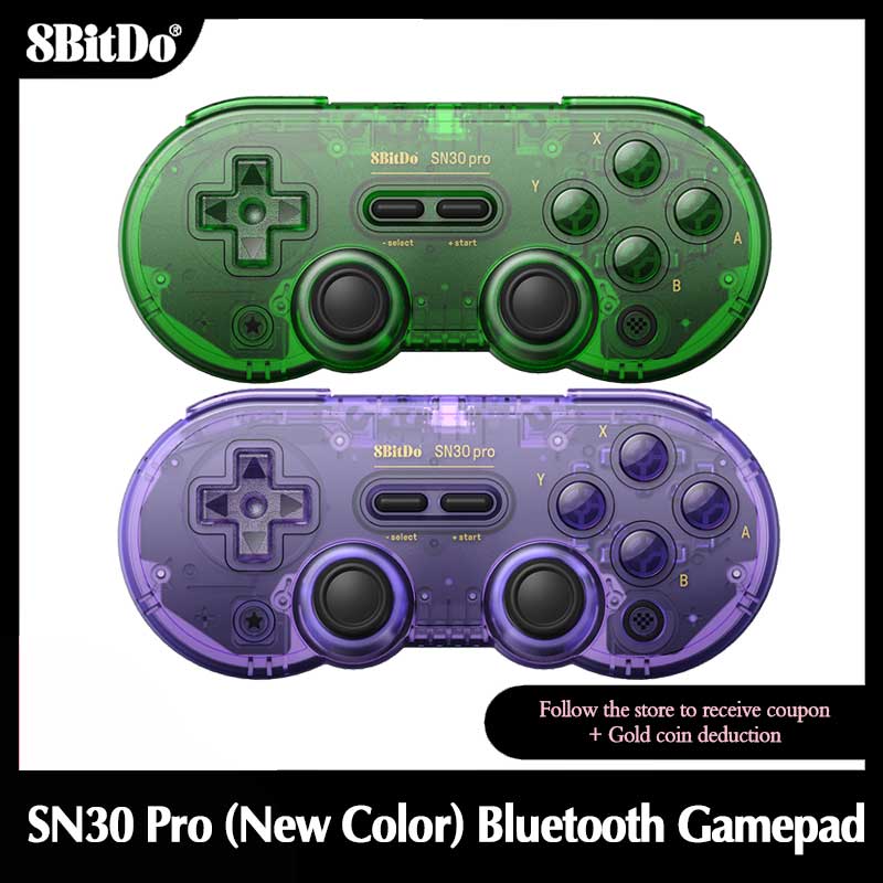 8Bitdo SN30 Pro Bluetooth Game - Nes Controller Usb reseña y precio