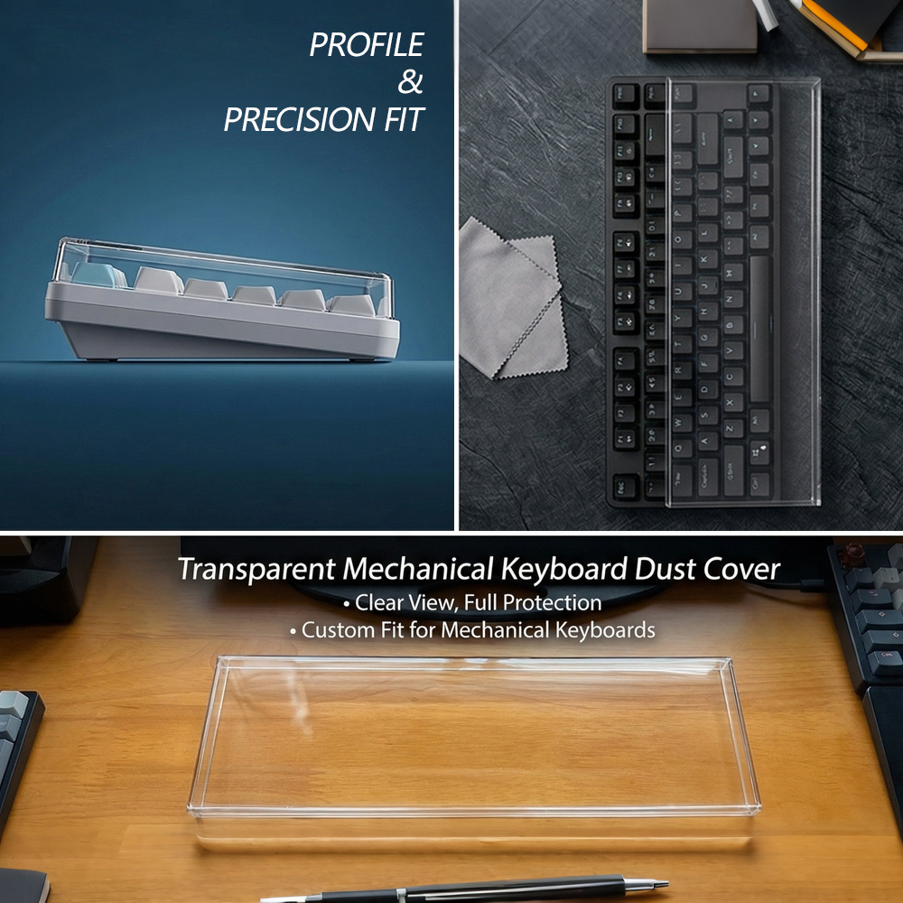 Clear Acrylic Mechanical Keybo - Retro Gaming Keycaps reseña y precio