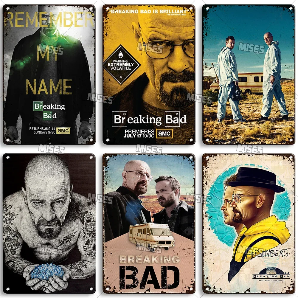 Breaking Bad Classic TV Metal  - Retro Gaming Pictures reseña y precio