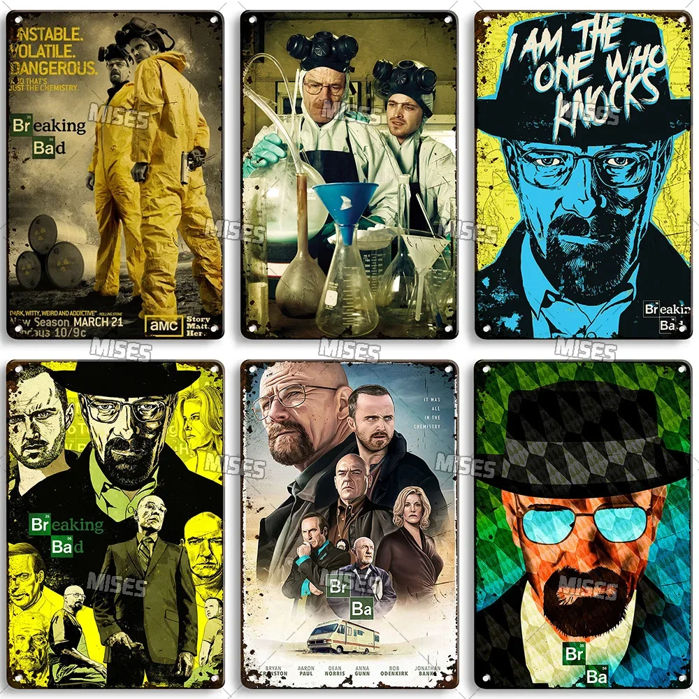 Breaking Bad Classic TV Metal  - Retro Gaming Pictures reseña y precio