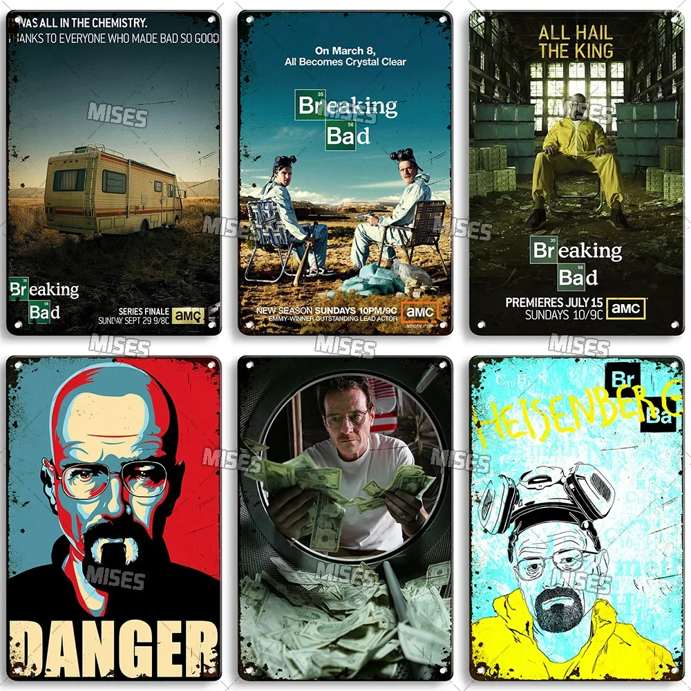 Breaking Bad Classic TV Metal  - Retro Gaming Pictures reseña y precio