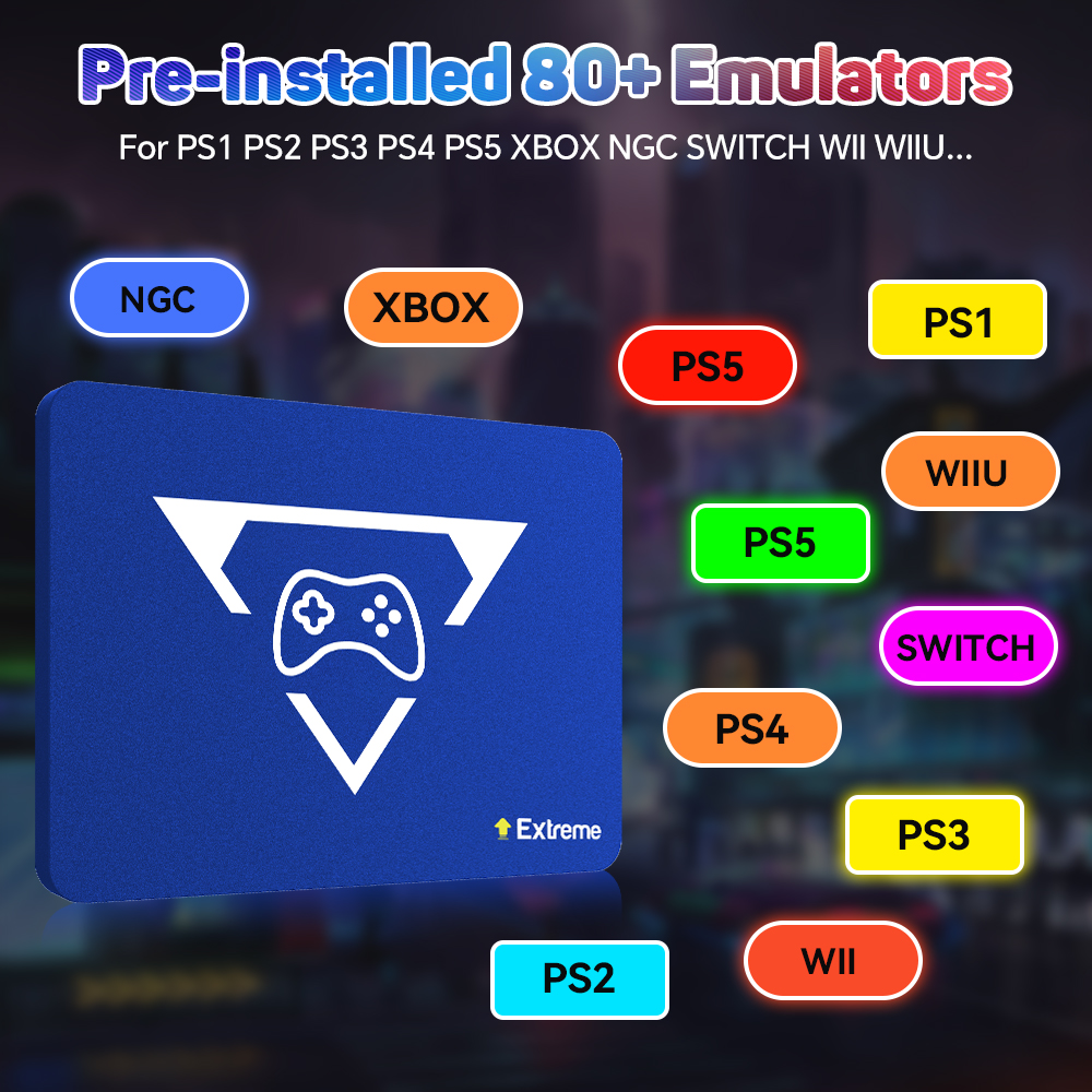2TB Gaming Emulation Hard Driv - Retro Gaming Hard Drive reseña y precio