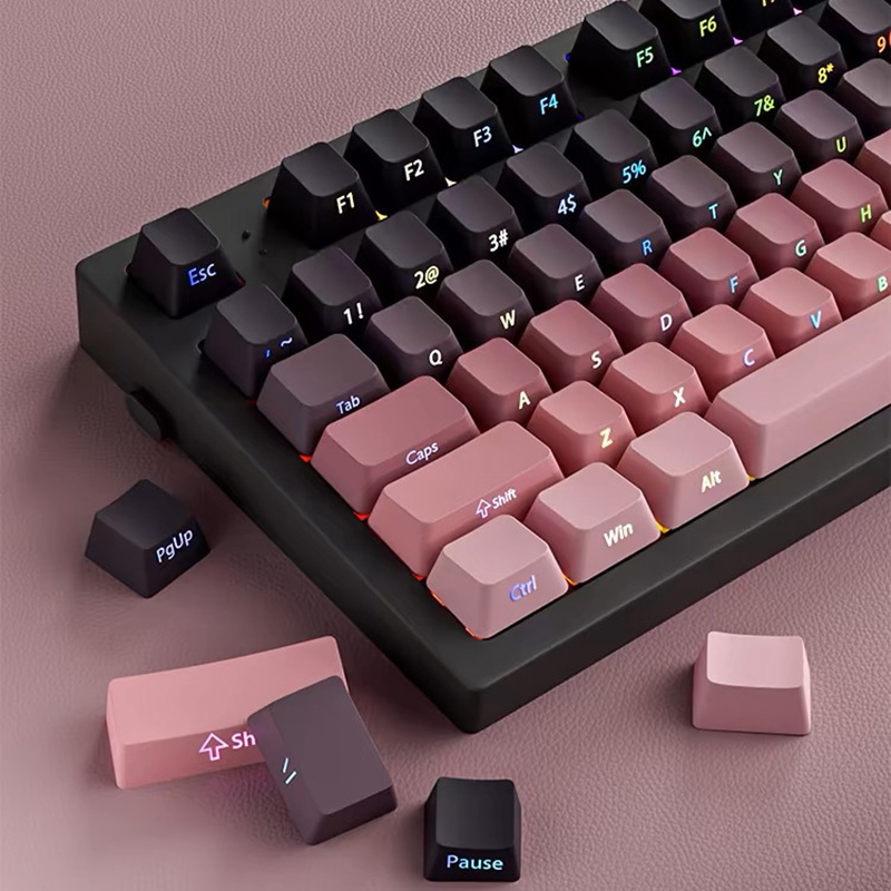 Gradient Keycaps Side Printed  - Retro Gaming Keycaps reseña y precio