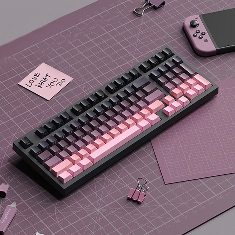 Gradient Keycaps Side Printed  - Retro Gaming Keycaps reseña y precio