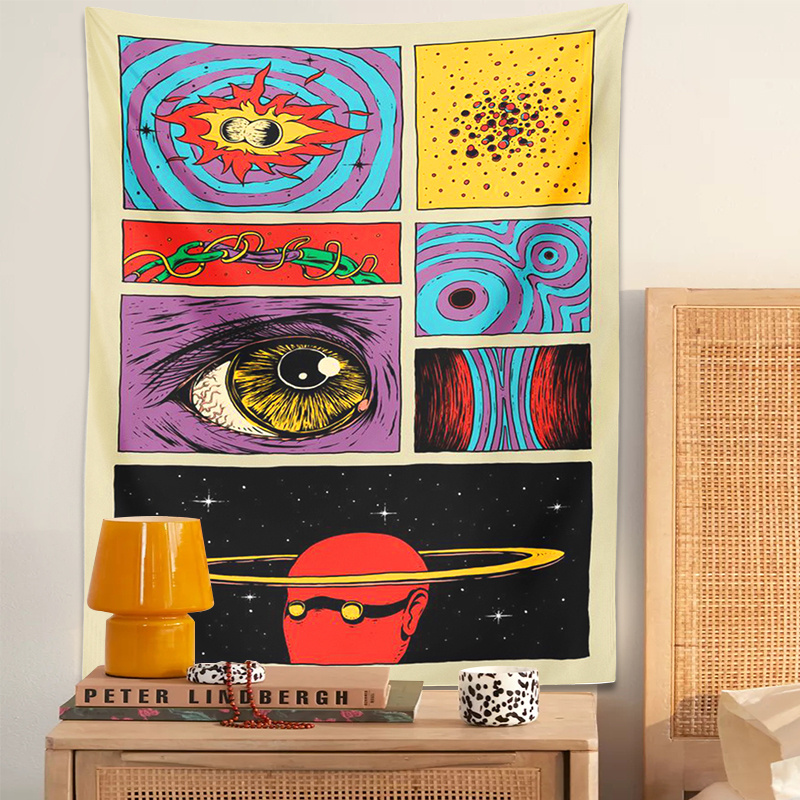 VIKAMA Psychedelic Collage Art - Retro Gaming Upscaler reseña y precio