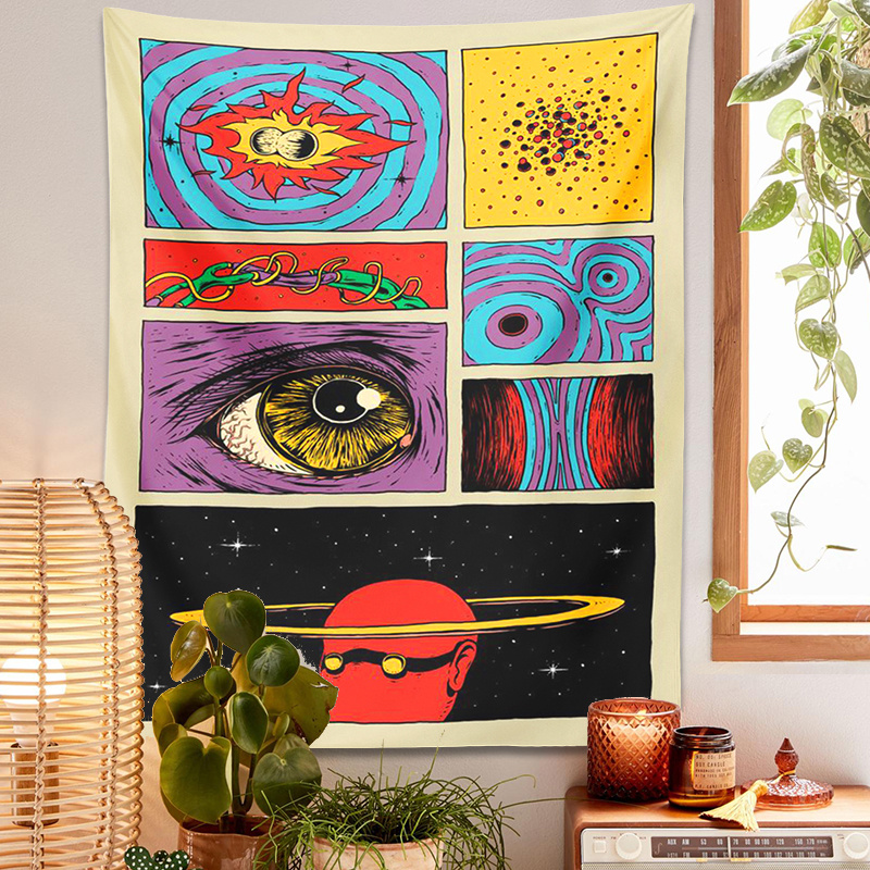 VIKAMA Psychedelic Collage Art - Retro Gaming Upscaler reseña y precio
