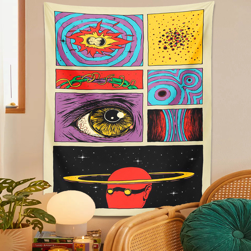 VIKAMA Psychedelic Collage Art - Retro Gaming Upscaler reseña y precio