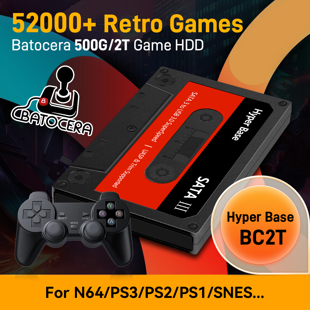 Batocera 500G/2T Emulator Game - Retro Gaming N64 reseña y precio