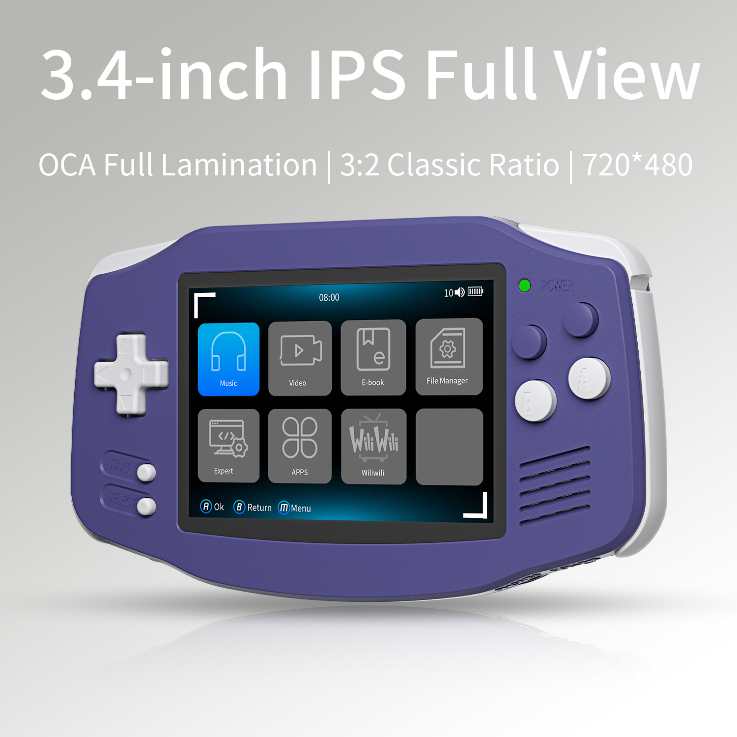 ANBERNIC RG34XX Retro Handheld - Retro Gaming Qss reseña y precio