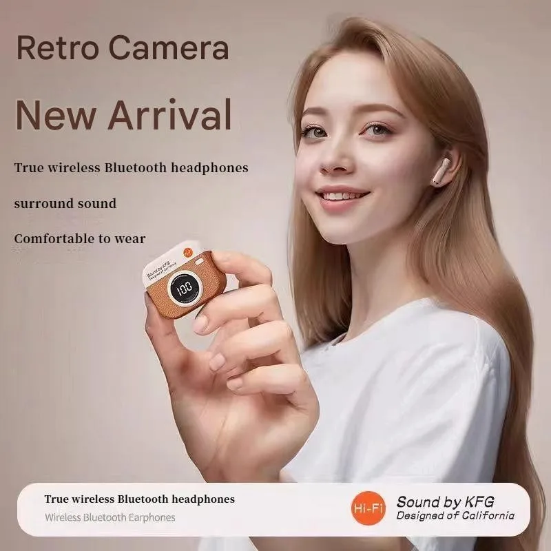 Q86 Retro Camera Wireless Earb - Retro Gaming Cable reseña y precio