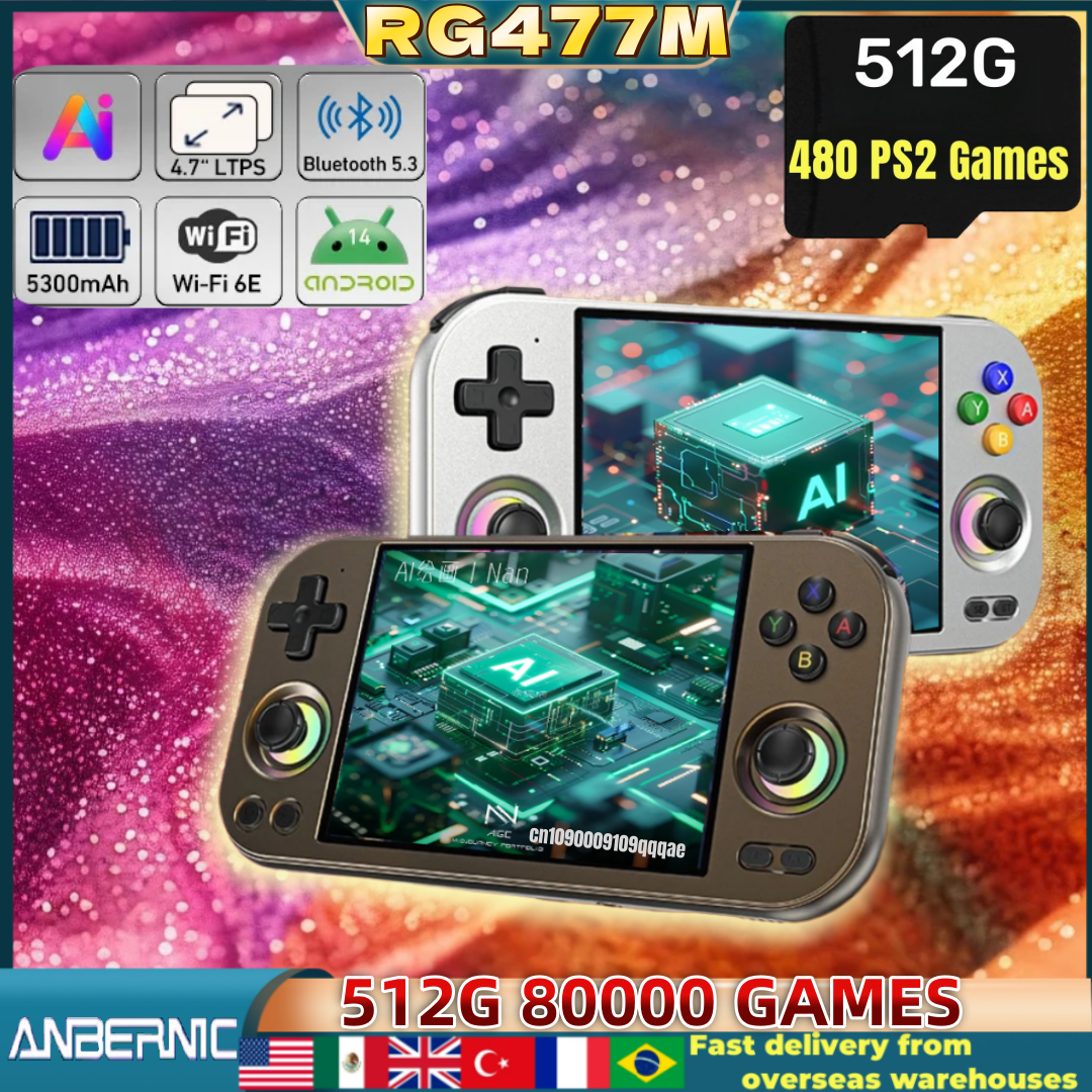 ANBERNIC RG 477M Retro Video G - Retro Gaming Qss reseña y precio
