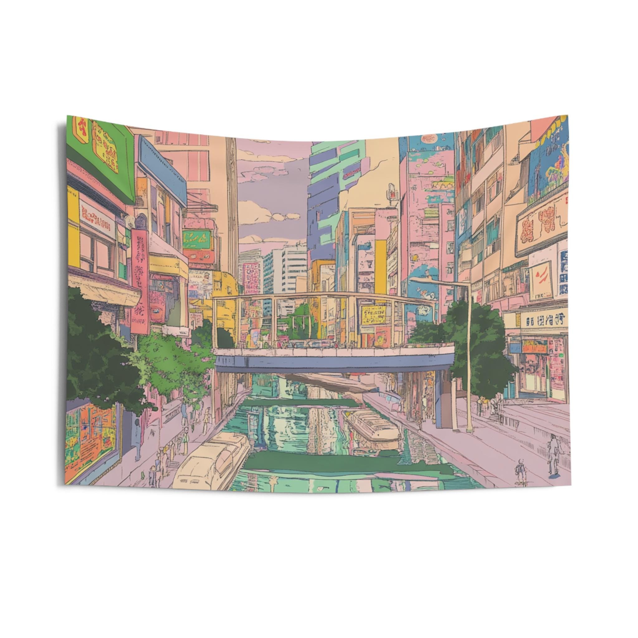 Asian City Vibes Vaporwave Ill - Retro Gaming Vibe reseña y precio