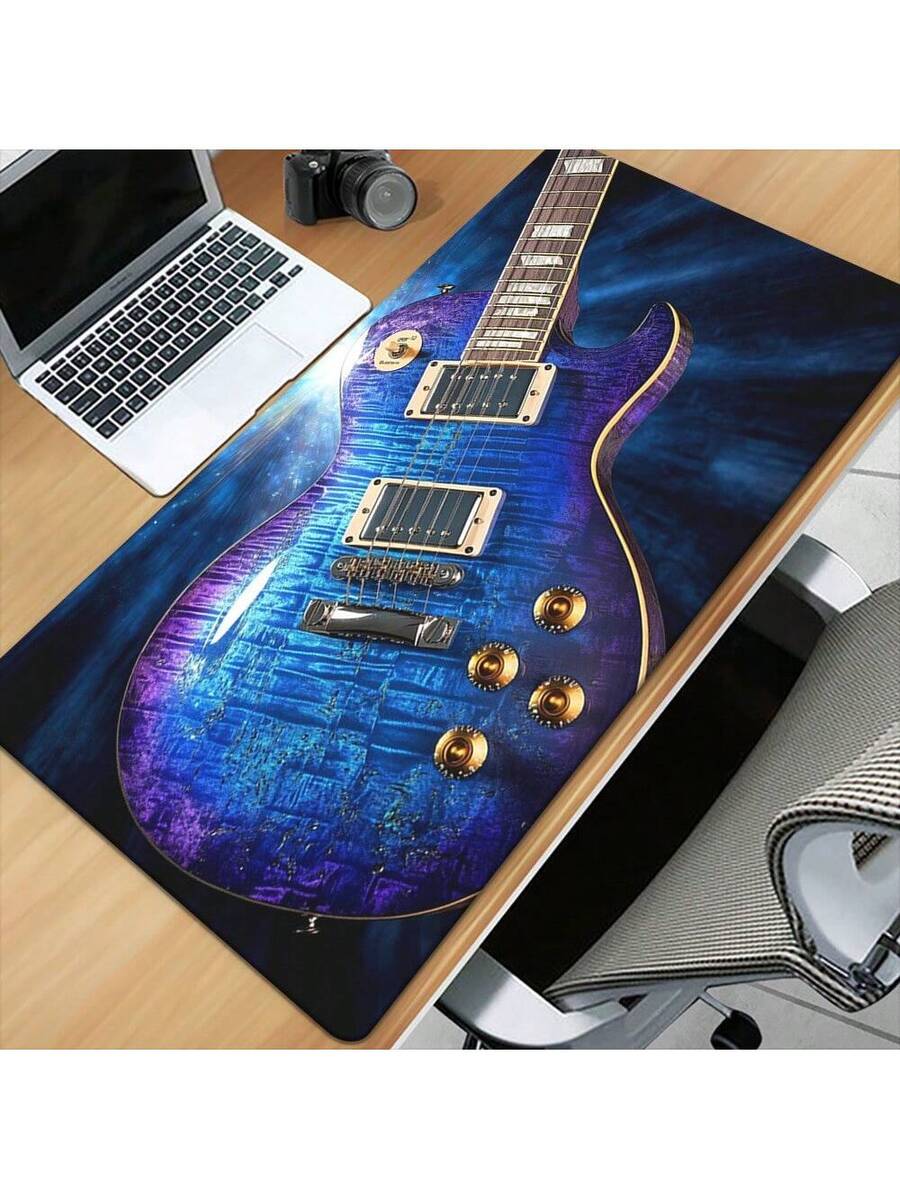 Retro Blue Guitar Design Mouse - Retro Gaming Laptop reseña y precio