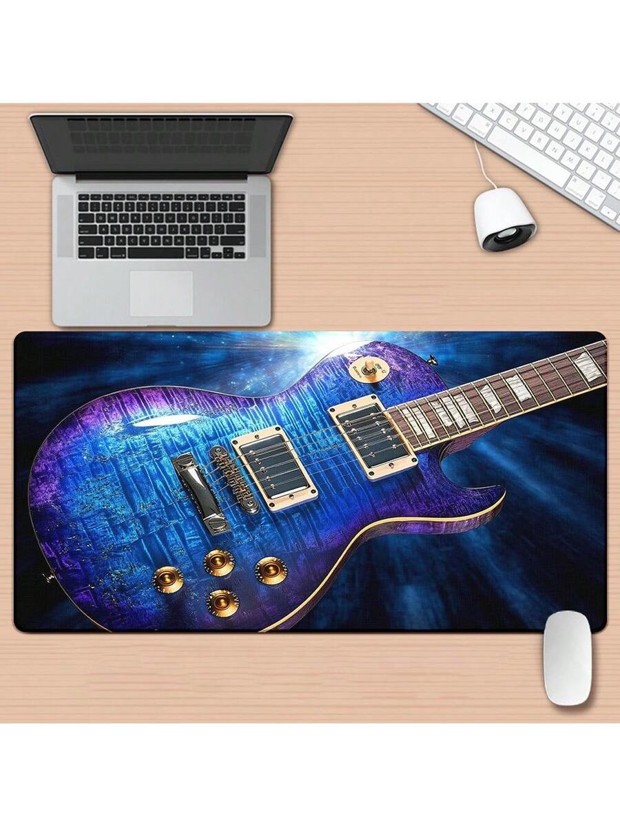 Retro Blue Guitar Design Mouse - Retro Gaming Laptop reseña y precio
