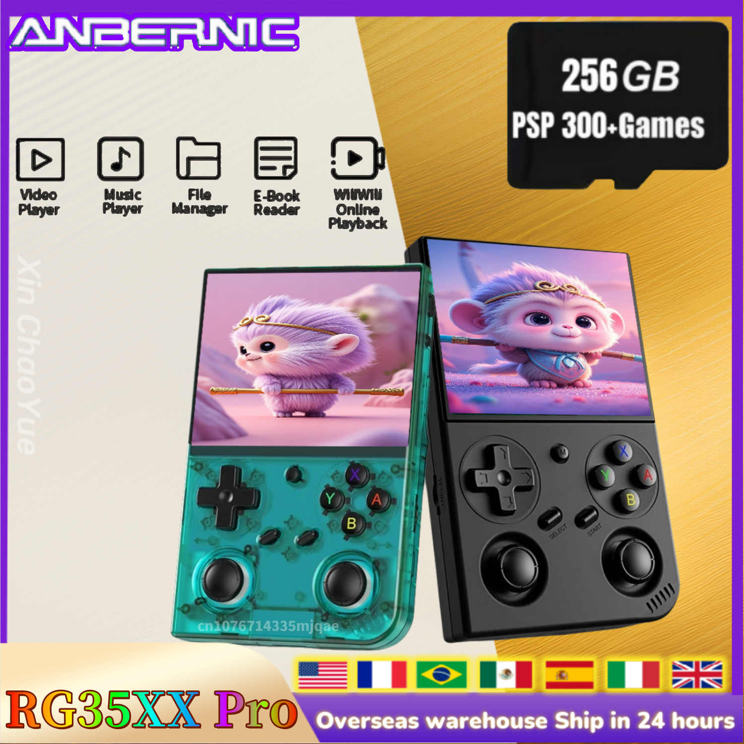 Anbernic RG35XX PRO RG 35XXPRO - Retro Gaming Qss reseña y precio