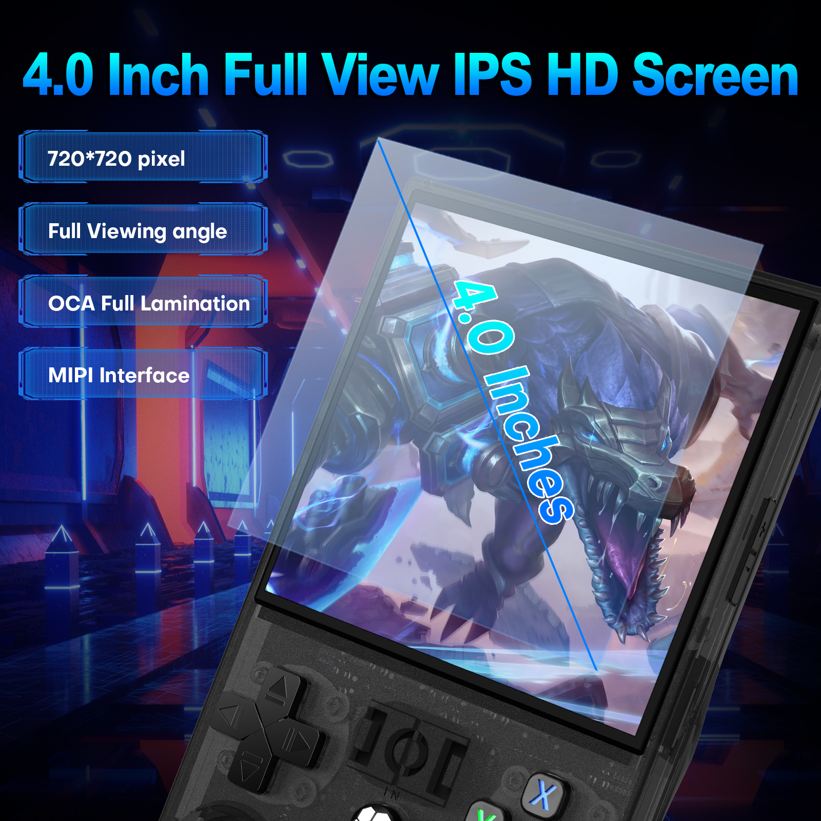 Open Source R36MAX Portable Vi - Retro Gaming Qss reseña y precio