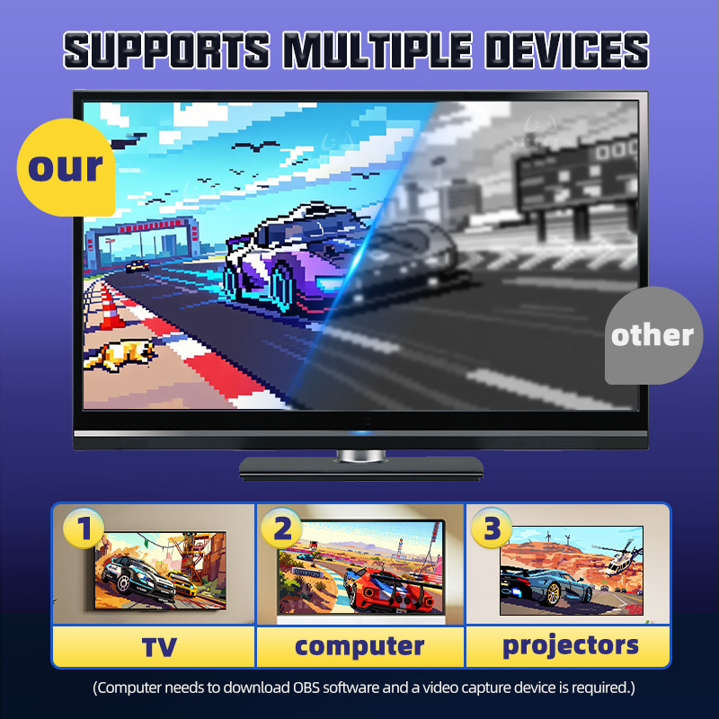 16Bit Retro Game Console 4K HD - Retro Gaming Cable reseña y precio
