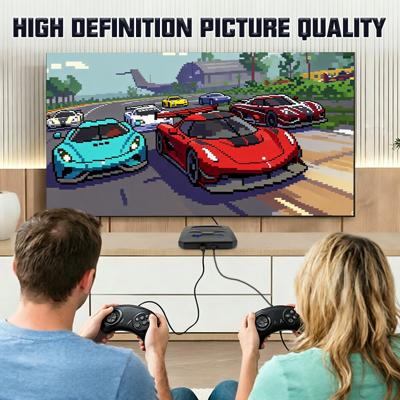 16Bit Retro Game Console 4K HD - Retro Gaming Cable reseña y precio