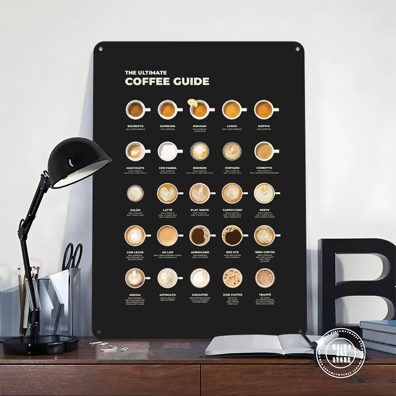 The Ultimate Coffee Guide Char - Retro Gaming Guide reseña y precio
