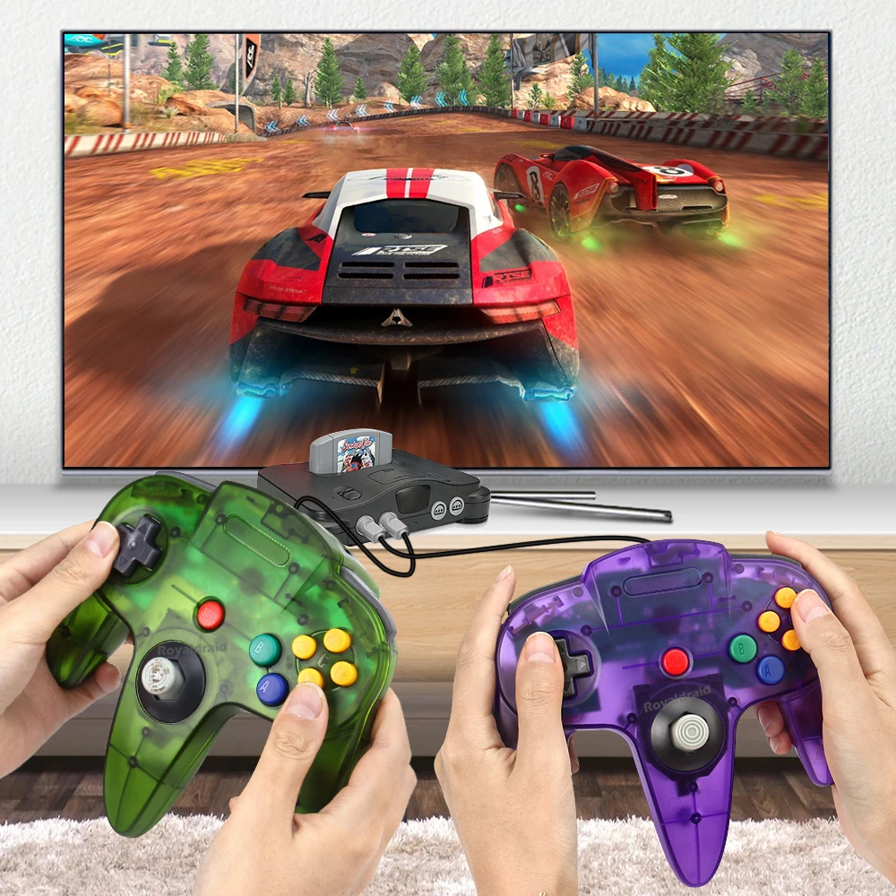 8 Colors Wired Gamepad For N64 - Retro Gaming N64 reseña y precio