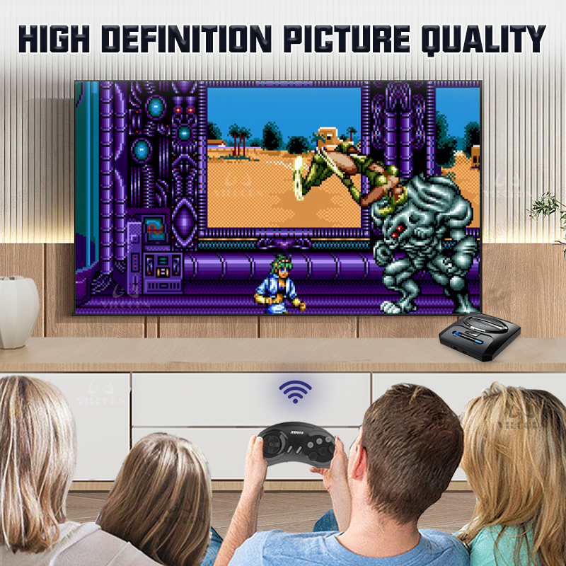 16BIT Segas-MD Video Game Cons - Retro Gaming Hard Drive reseña y precio
