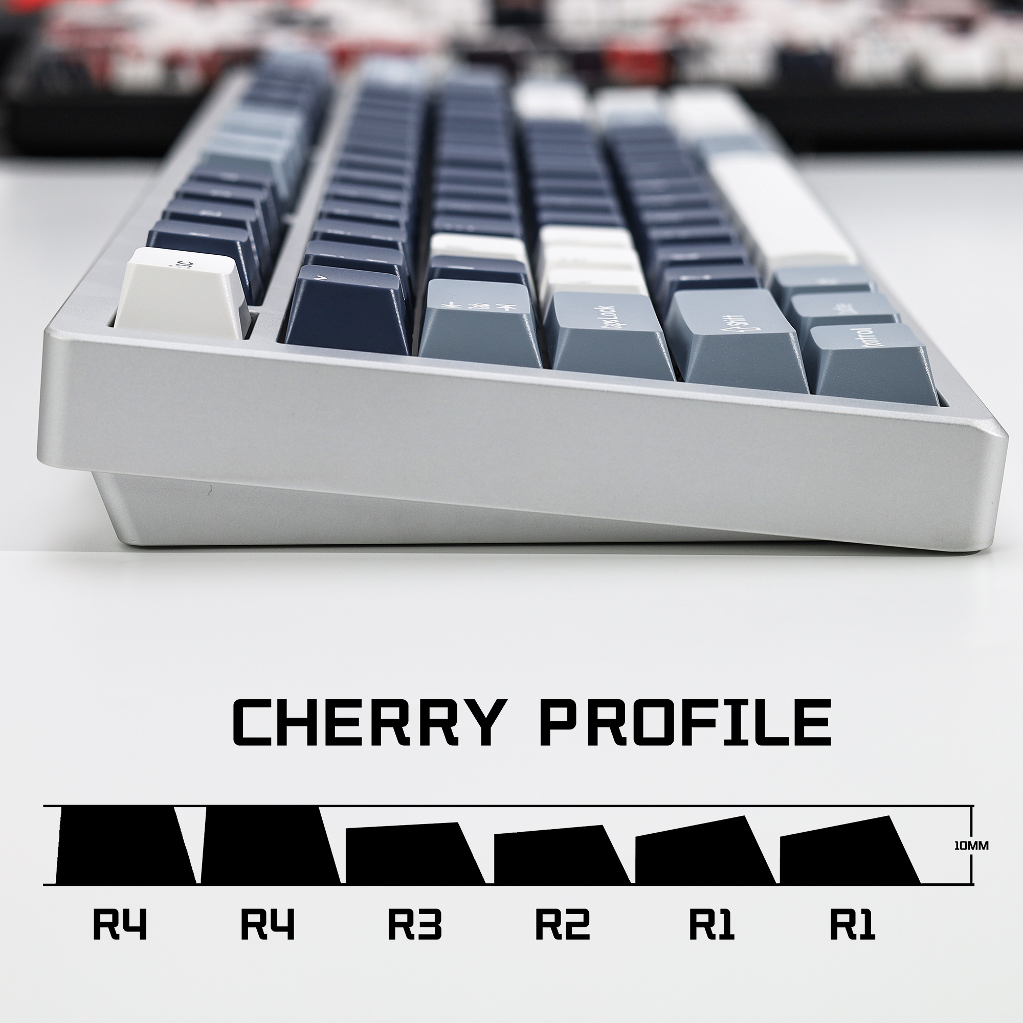 KBDiy Fishing Keycaps ISO PBT  - Retro Gaming Laptop reseña y precio