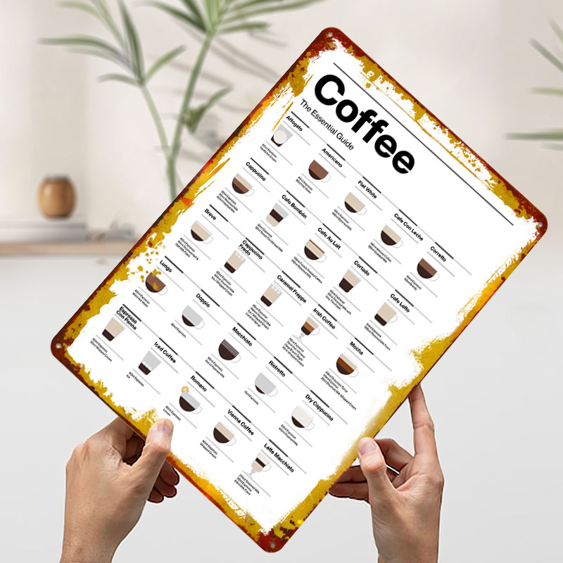 White Coffee Guide Tinplate Po - Retro Gaming Guide reseña y precio