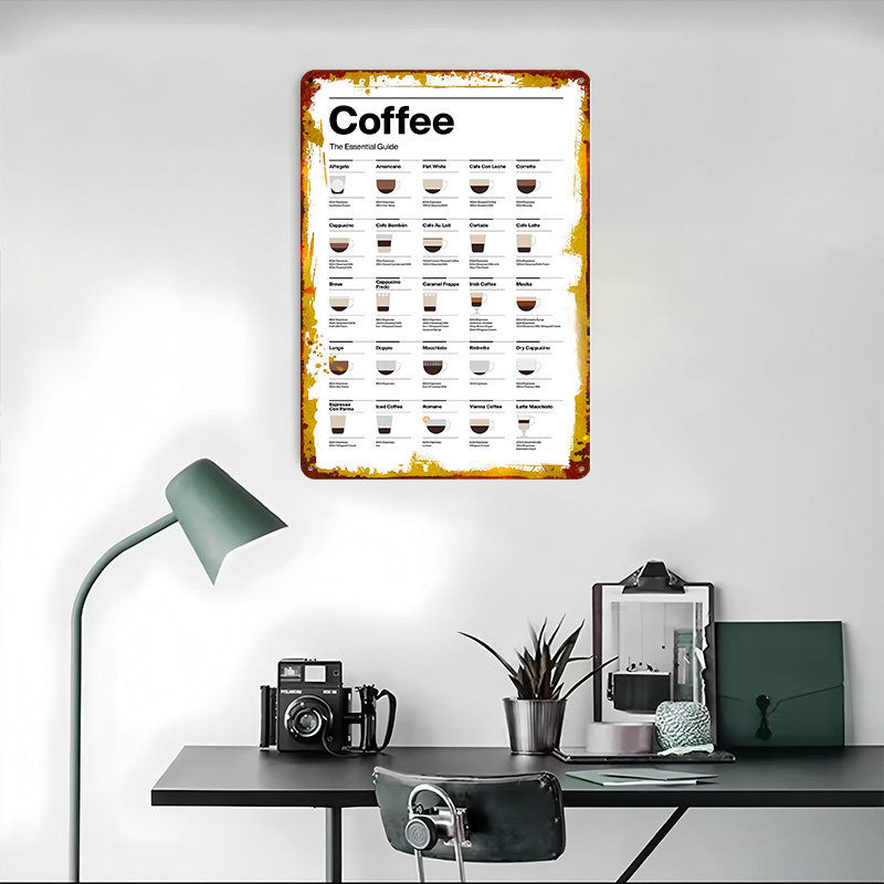 White Coffee Guide Tinplate Po - Retro Gaming Guide reseña y precio