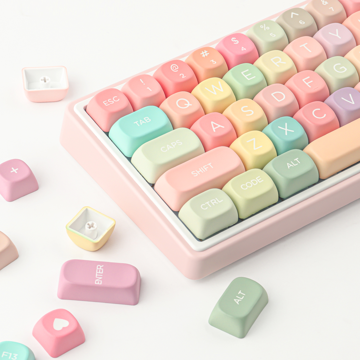 GMK Candy Keycaps Set 126 Keys - Retro Gaming Keycaps reseña y precio