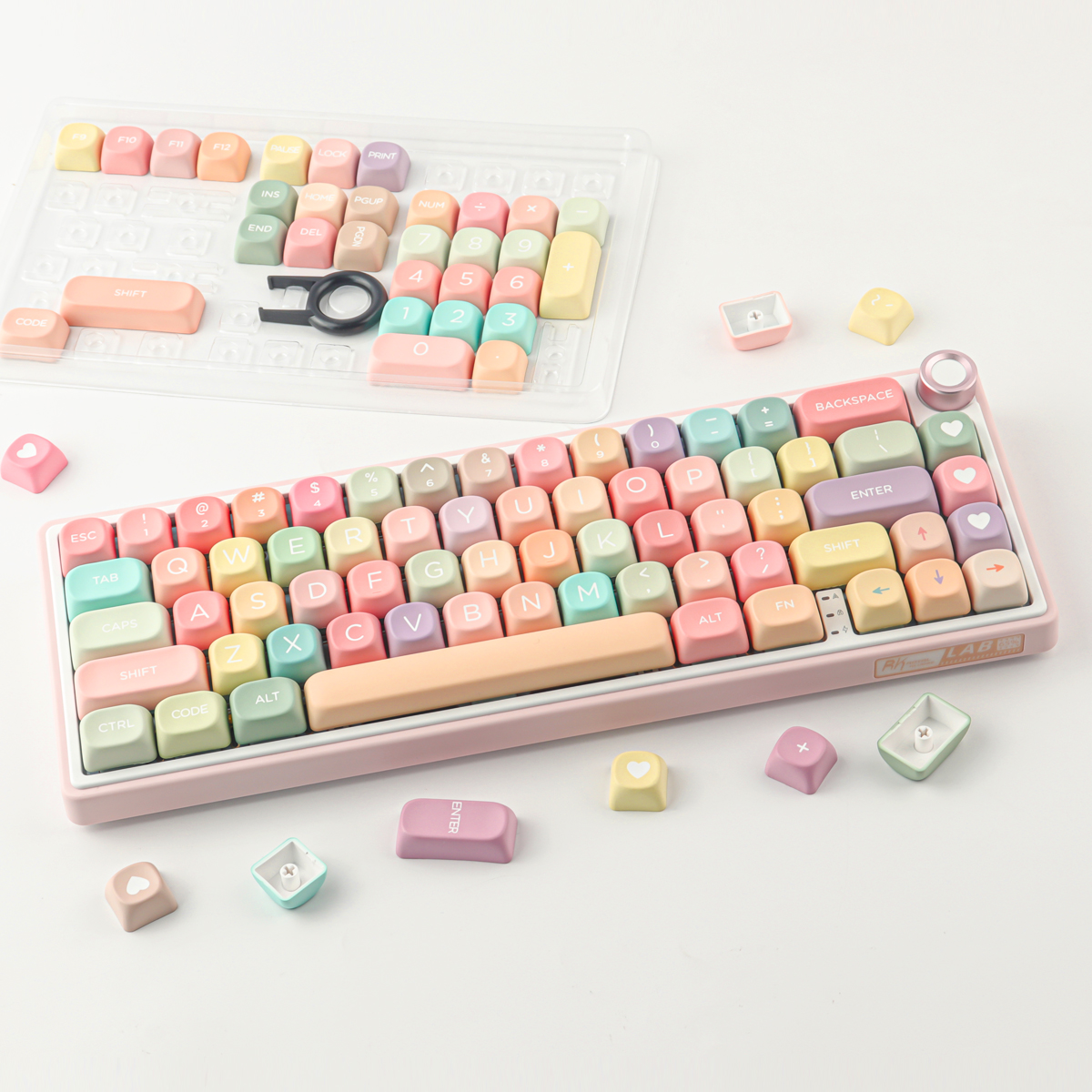 GMK Candy Keycaps Set 126 Keys - Retro Gaming Keycaps reseña y precio