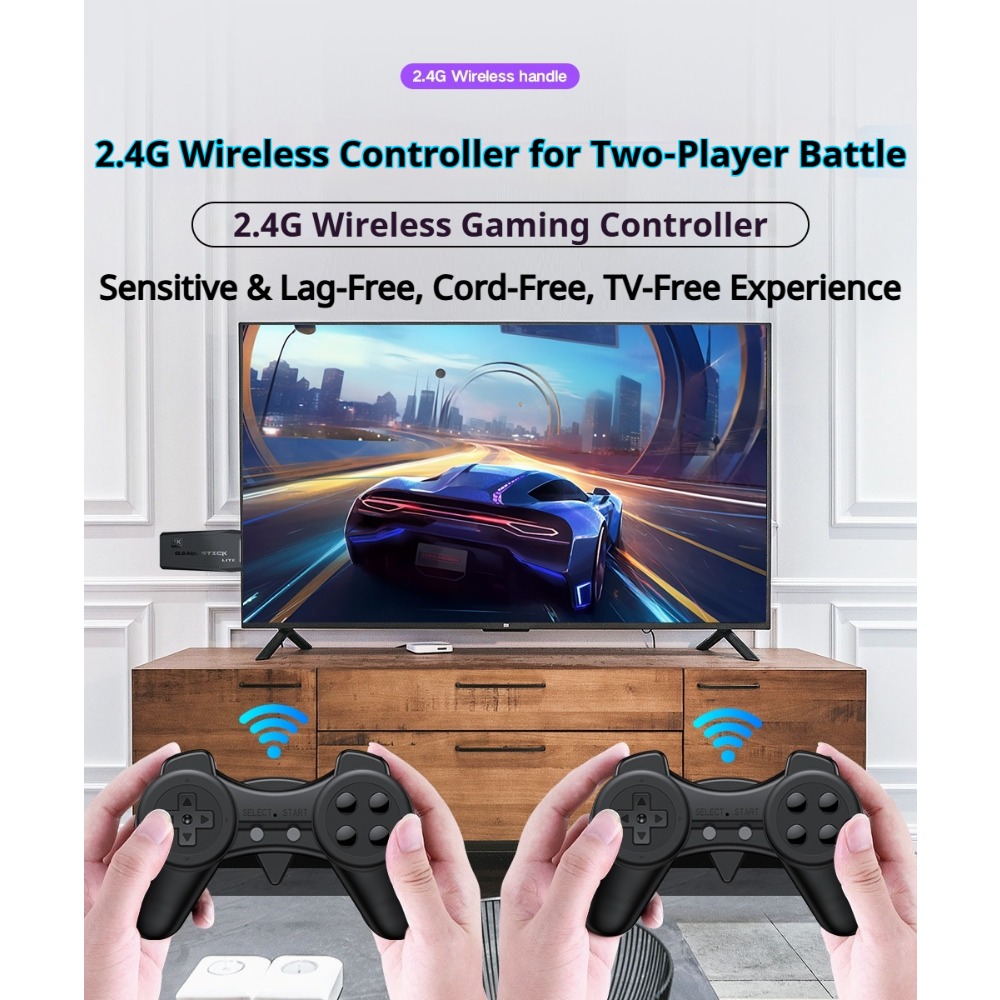 Portable 4K Retro Game Stick C - Retro Gaming Upscaler reseña y precio